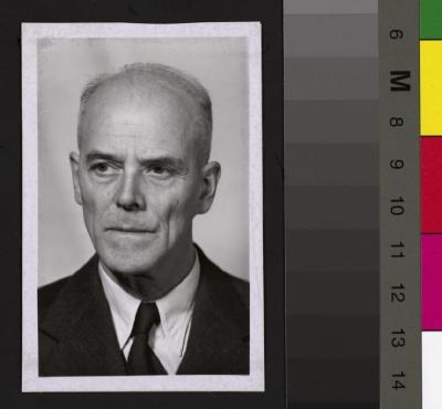 Portrait du Prof. Maurice Vulliet.