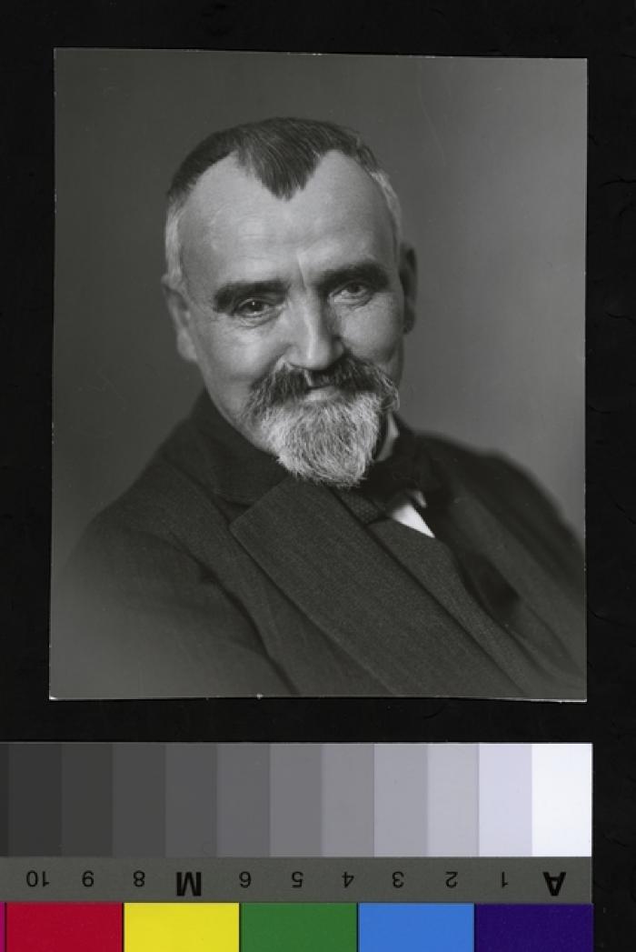 Portrait en buste du Prof. Henri-Louis-Fréderic Perret-Jeanneret.