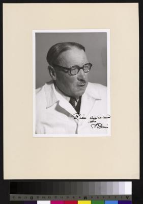 Portrait du Prof. Henri Auguste Rollier.
